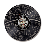Lit Character Wall Clock